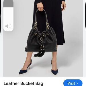 NWOT Michael Michael Kors Bucket bag with tassels